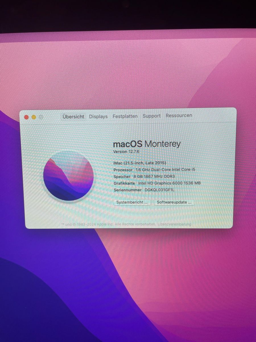 Apple PCs: Apple iMac 21.5-inch – Gebraucht aus Aarau von ani_jw5j 7