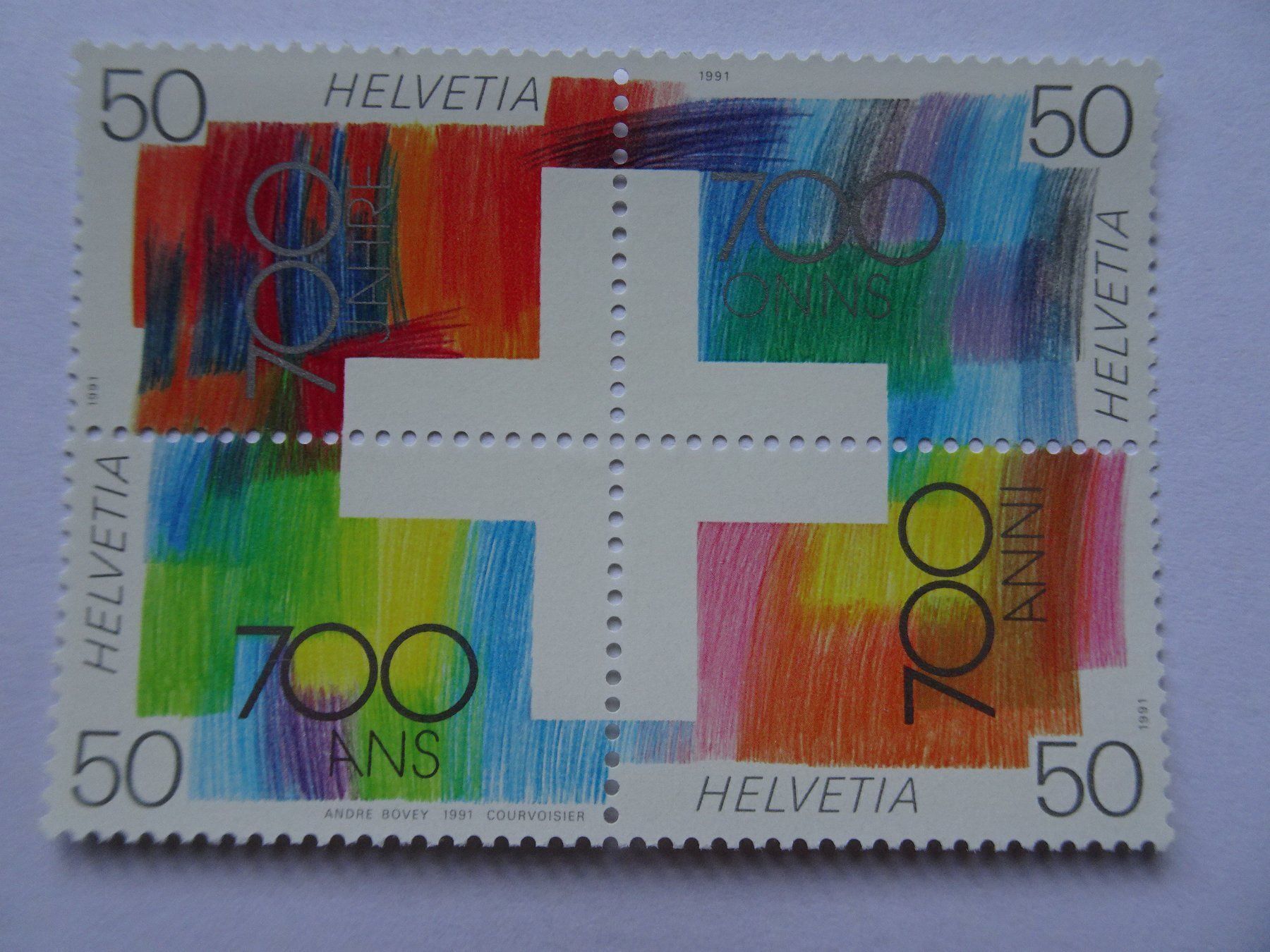 Tous les timbres: 1991* – Neuf (Voir description) à Aadorf par Chnorli-Furz