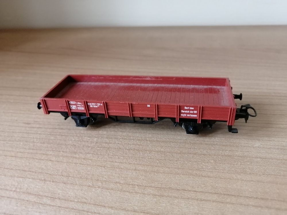 Märklin HO AC : DB wagon plat à 2 essieux "Kklm" 1