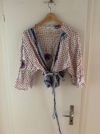 Damen Kimonobluse Grösse M Muster