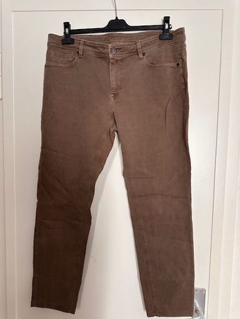 Jeans Raffaello Rossi beige-marron Taille 40