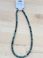 Chrysokoll Kette 42 cm | Naturstein | Edelring