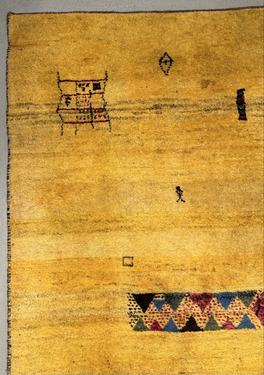 Gabbeh Tappeti: Wunderschöner Perserteppich Gabbeh 198x135.cm – Usato da Sempach venduto da Star7 6