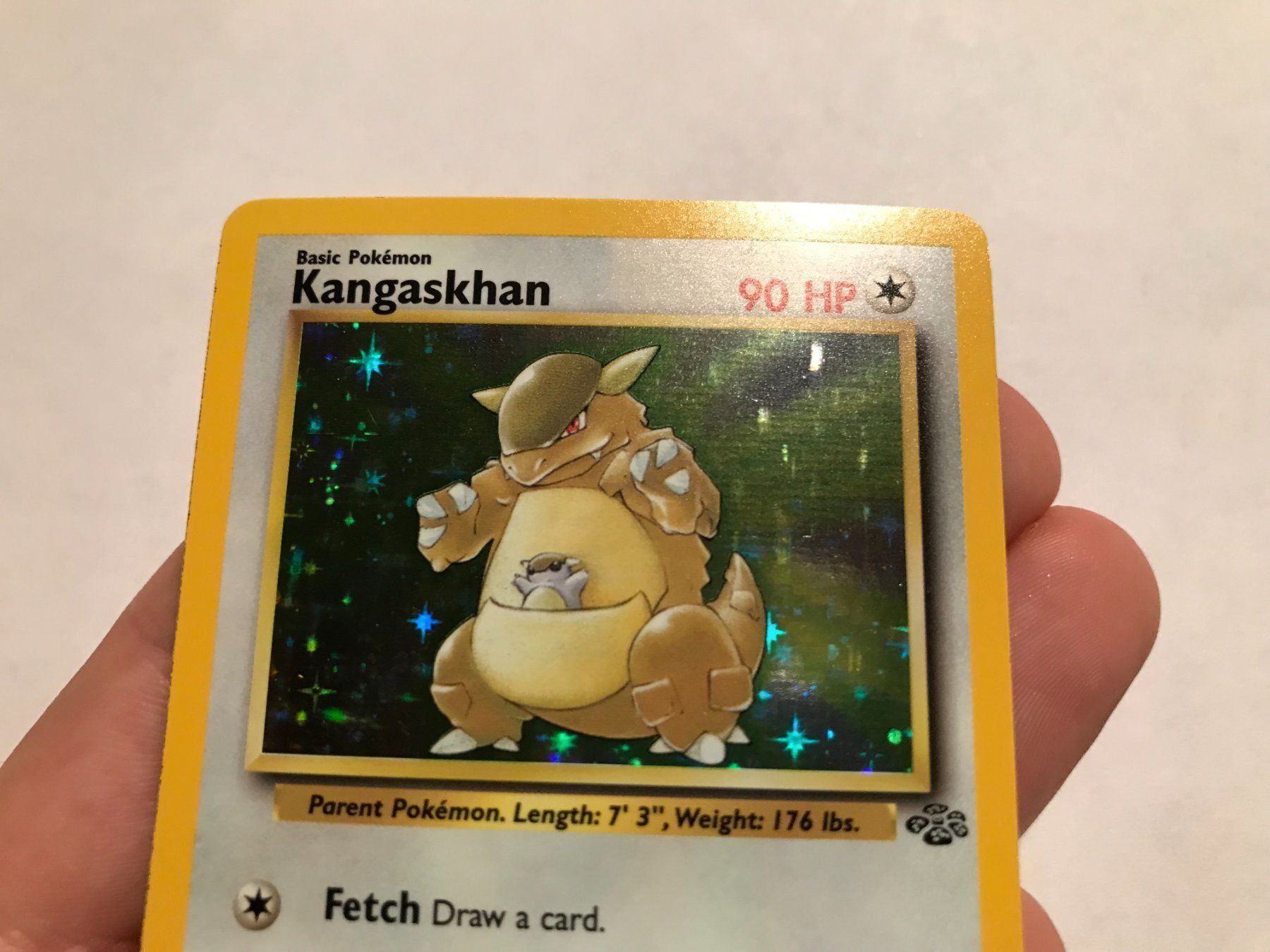 Pokémon Carte collezionabili: Kangaskhan holo Jungle – Usato da Hagendorn venduto da Pokecollectorch 2