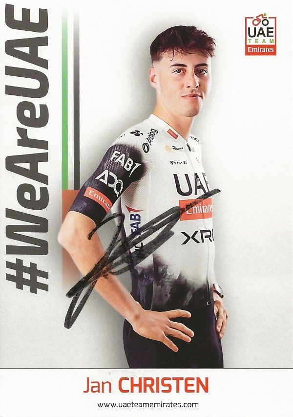 Autografi: Autogrammkarte Jan Christen 2025 – Usato da Solothurn venduto da F1shop1