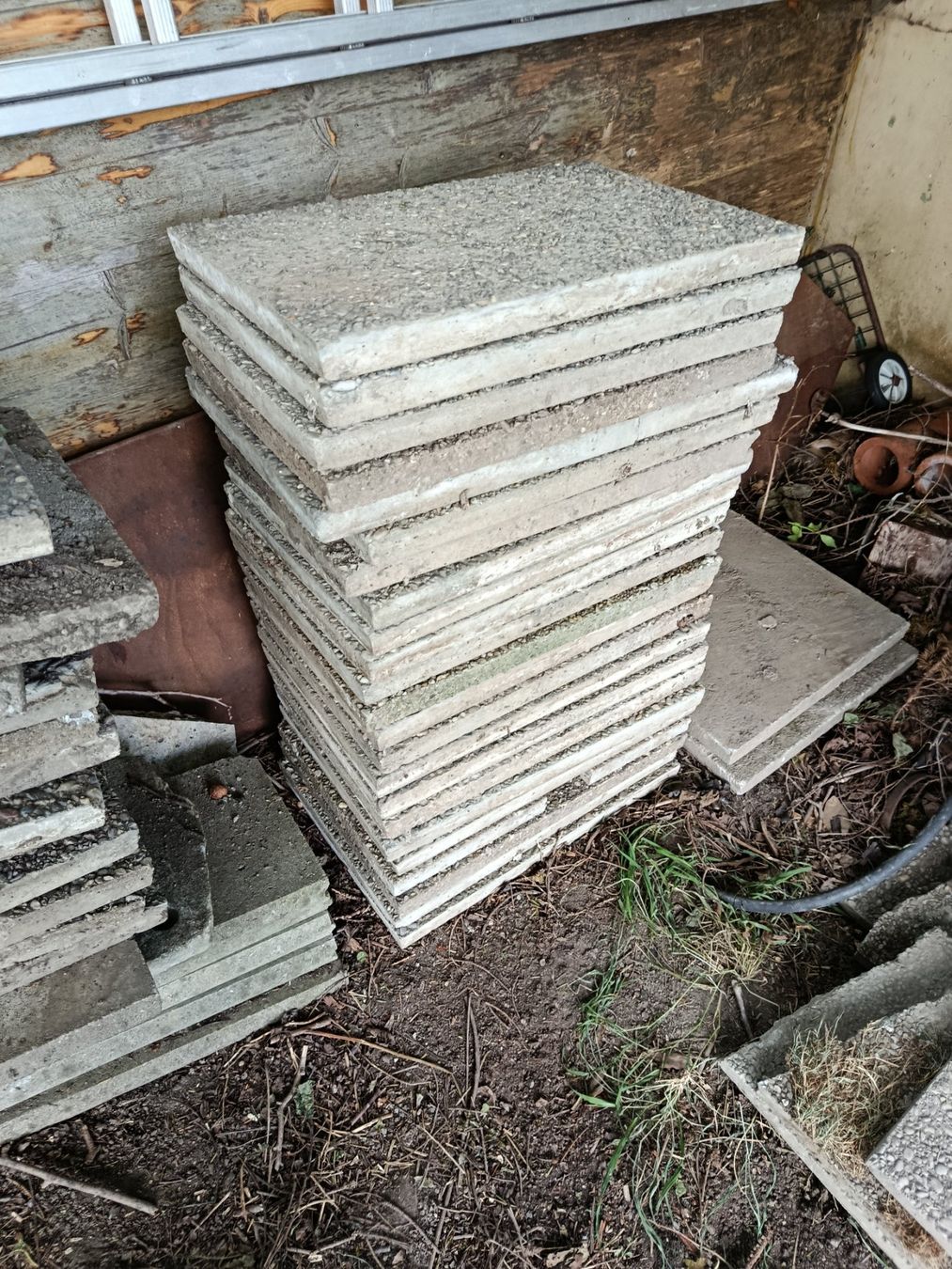Rivestimenti per pavimenti: Gartenplatten Zement 60x40cm – Usato da Vilters venduto da son_klein 4