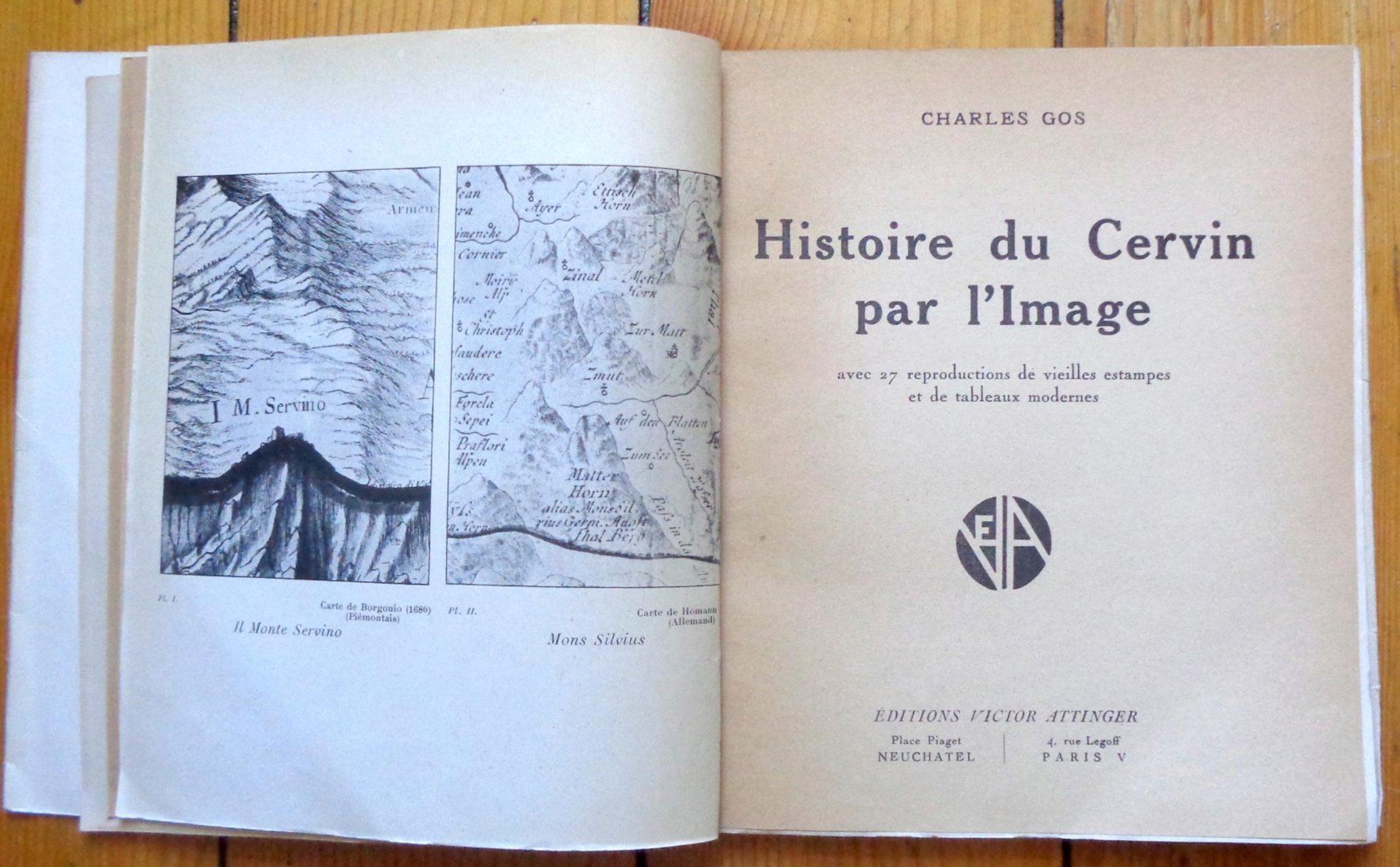 Libri: Histoire du Cervin par l'image – Usato da Le Locle venduto da LibrairieLaBergerie 1
