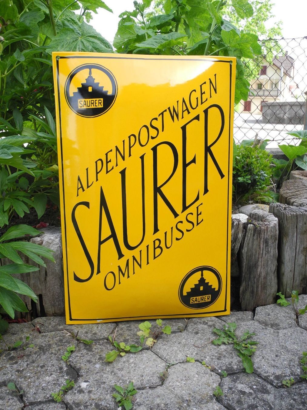 Saurer Schilder: SAURER ALPENPOST EMAILSCHILD – Neu (gemäss Beschreibung) aus Reinach AG von Huckleberrysix 3