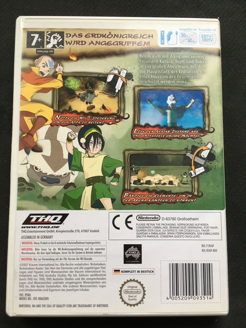 Nintendo Spiele: Avatar - Die Erde Brennt - Nintendo Wii – Gebraucht aus St.Gallen von sjosjo 1