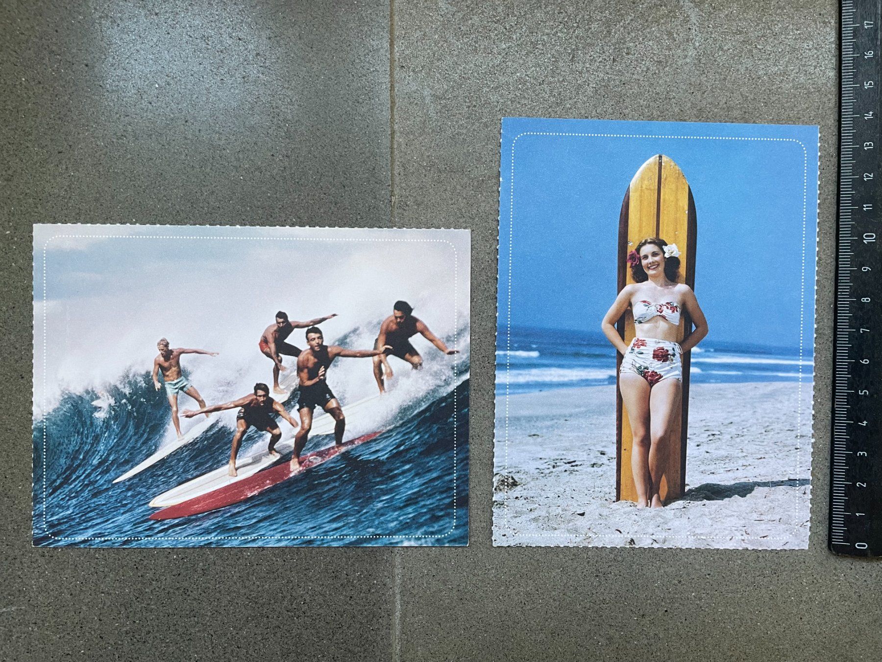 Cartoline postali: Postkarten Surf Hawaii Flow Magazin – Usato da Zofingen venduto da angito 1