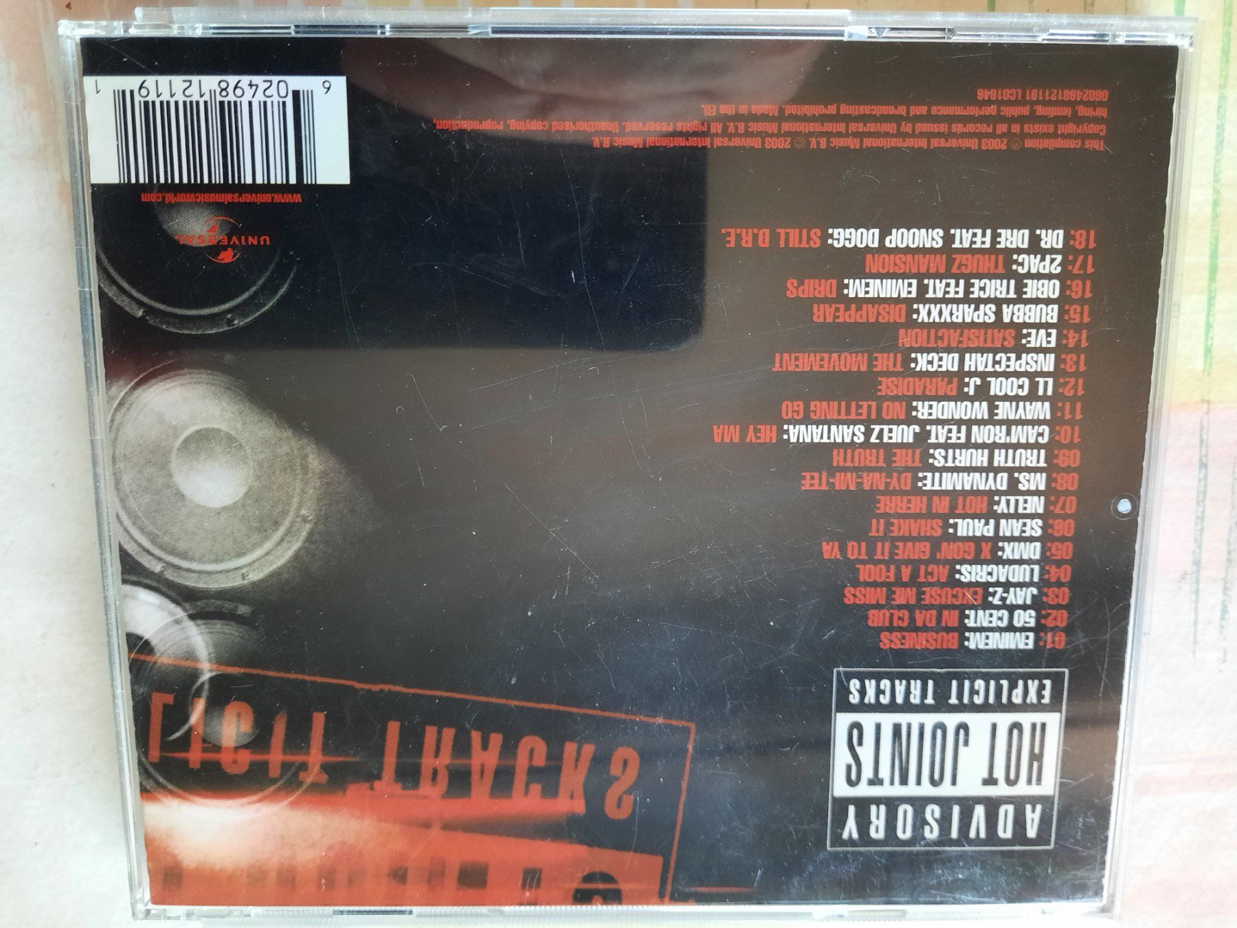 CDs: Cd Hot joints ( compilation rap US ) – D'occasion à Pully par bro_n52j 1