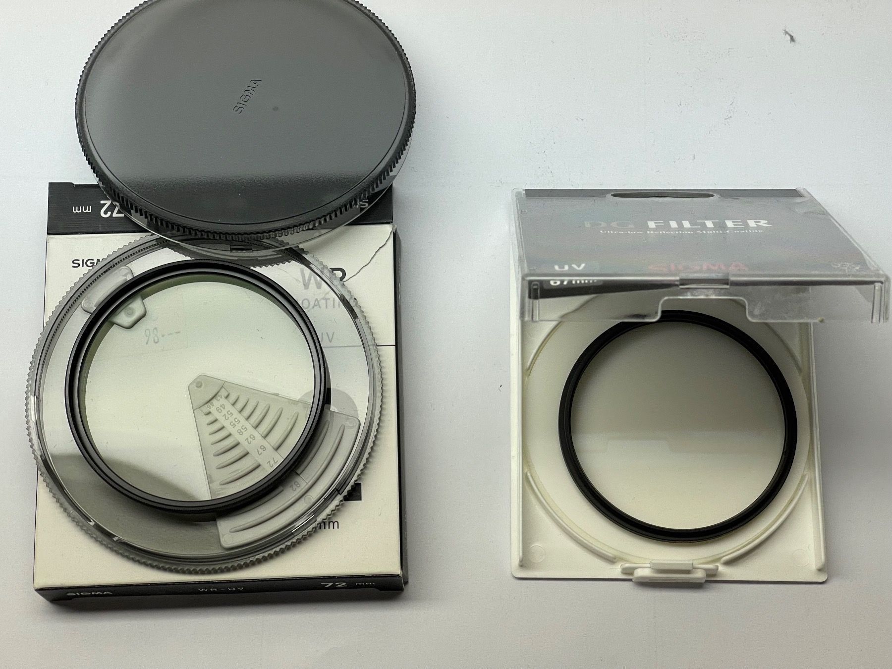 Sigma Filtri: Sigma UV Filter Set – Usato da Villigen venduto da ONITRO81