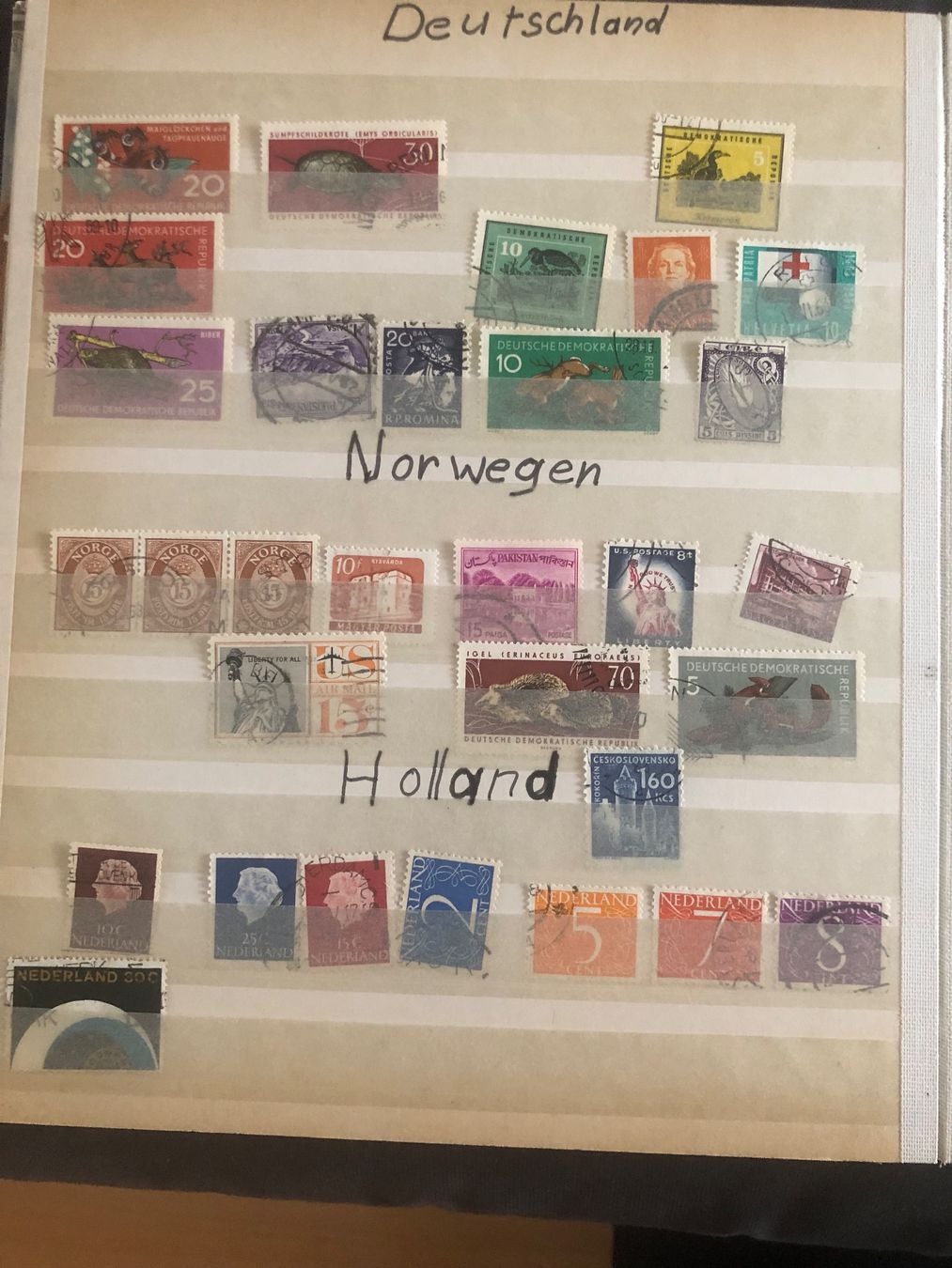 Tutti i francobolli: Grosse Briefmarkensammlung Album – Usato da Schinznach Dorf venduto da Beazam 5