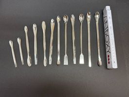 Set mit 12 Spateln, Löffelspatel