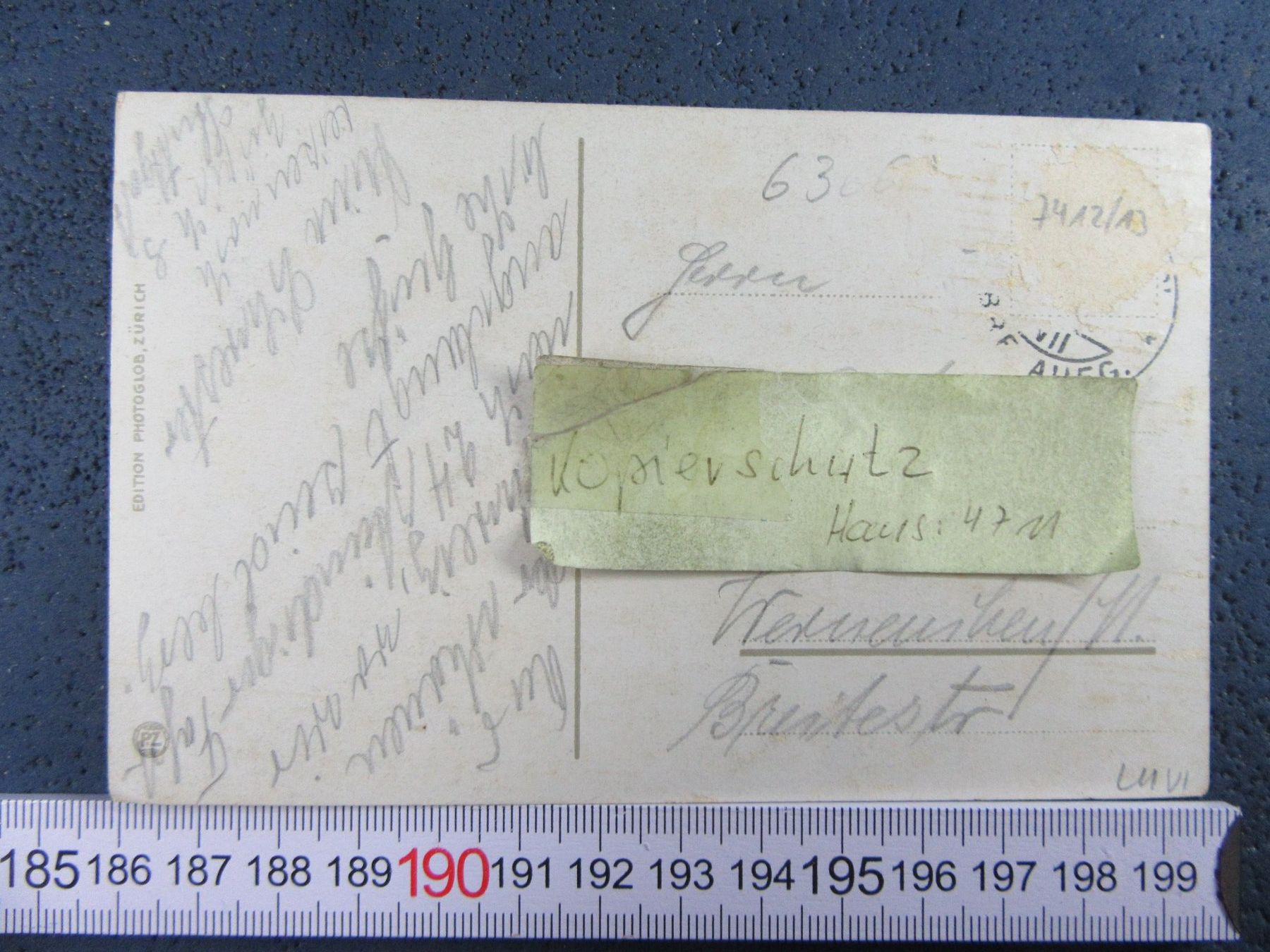 Cartoline postali: BÜRGENSTOCK-BAHN MIT PILATUS BUGS – Usato da Ettingen venduto da Hausi4711 2