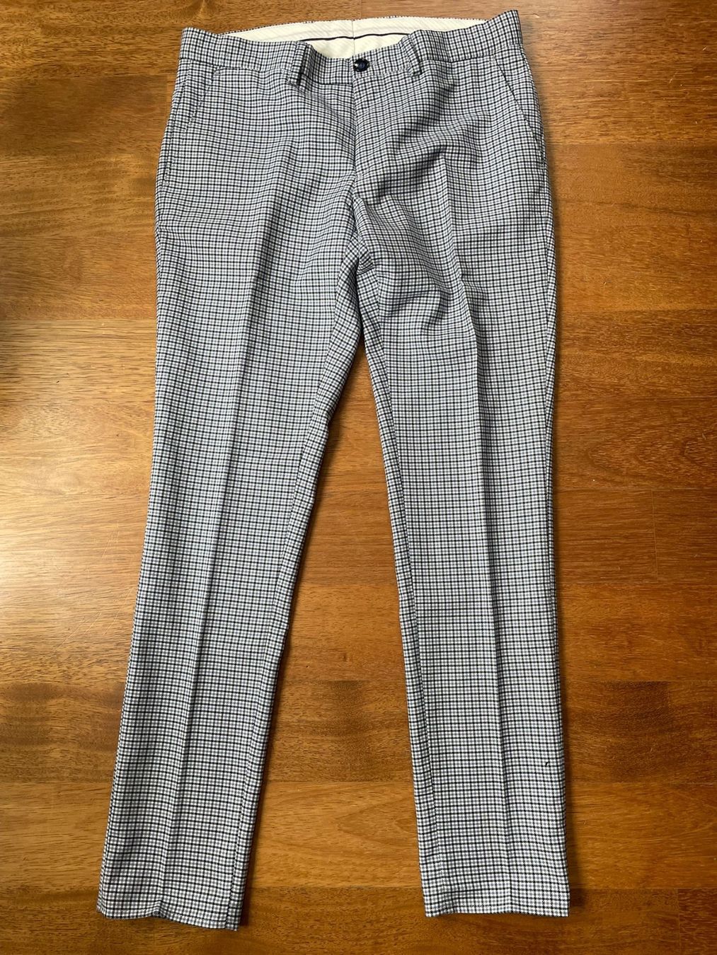 We Pantaloni: Elegante Herrenhose mit Karomuster, Gr. 46 – Usato da Stadel b. Niederglatt venduto da sandart