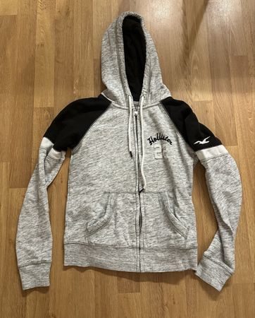 Hollister Kapuzenjacke Grau Gr. S - Top Zustand