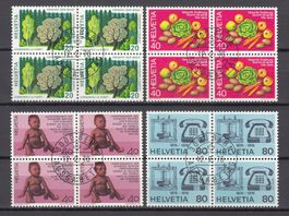 SBK 572 - 575 4er Block mit ET