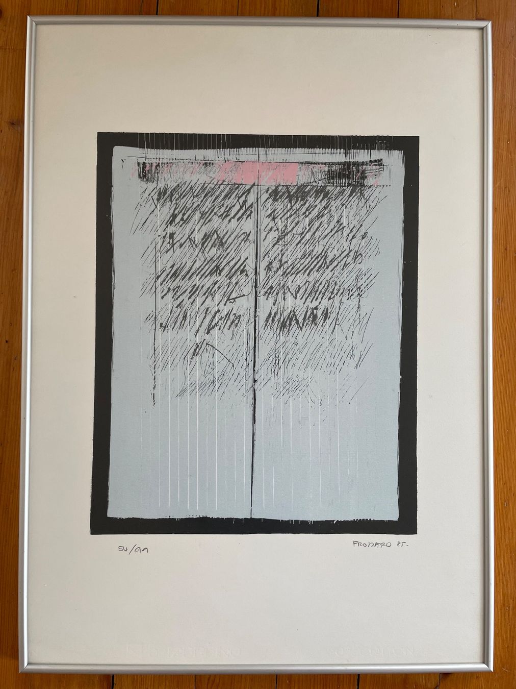 Grafica & Litografie: Claude Frossard, estampe originale signée et numérotée 24/99 – Usato da Granges-Marnand venduto da val_2b5z