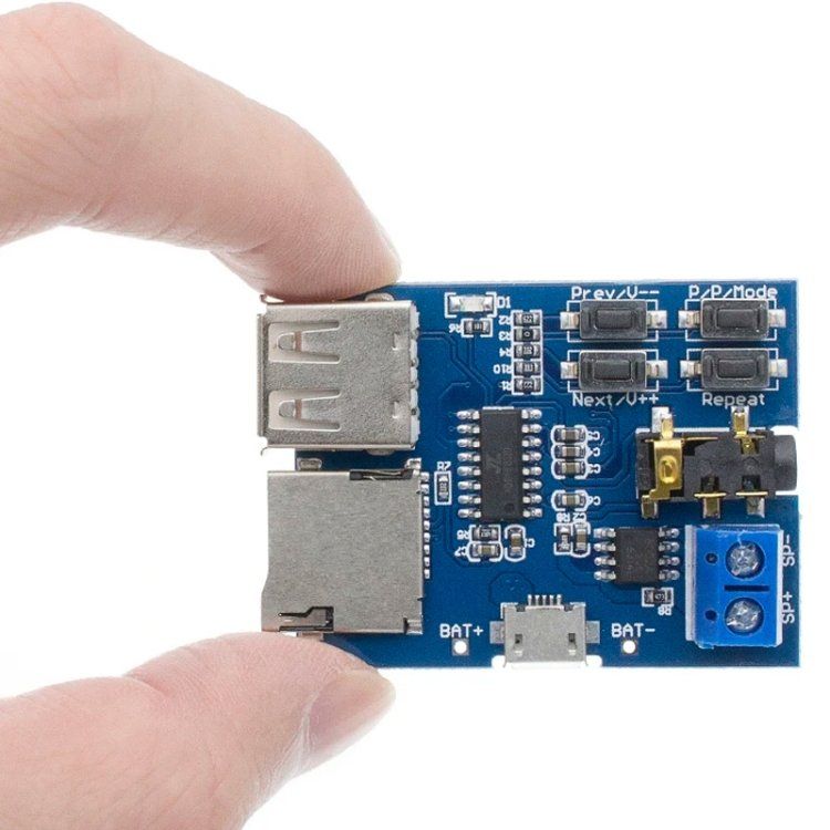Composants électroniques: MP3-Decoderplatine, Decoder, TF-Karte, USB-Flash-Laufwerk – Neuf avec emballage d'origine à Aesch BL par Elektronik_Laden 5