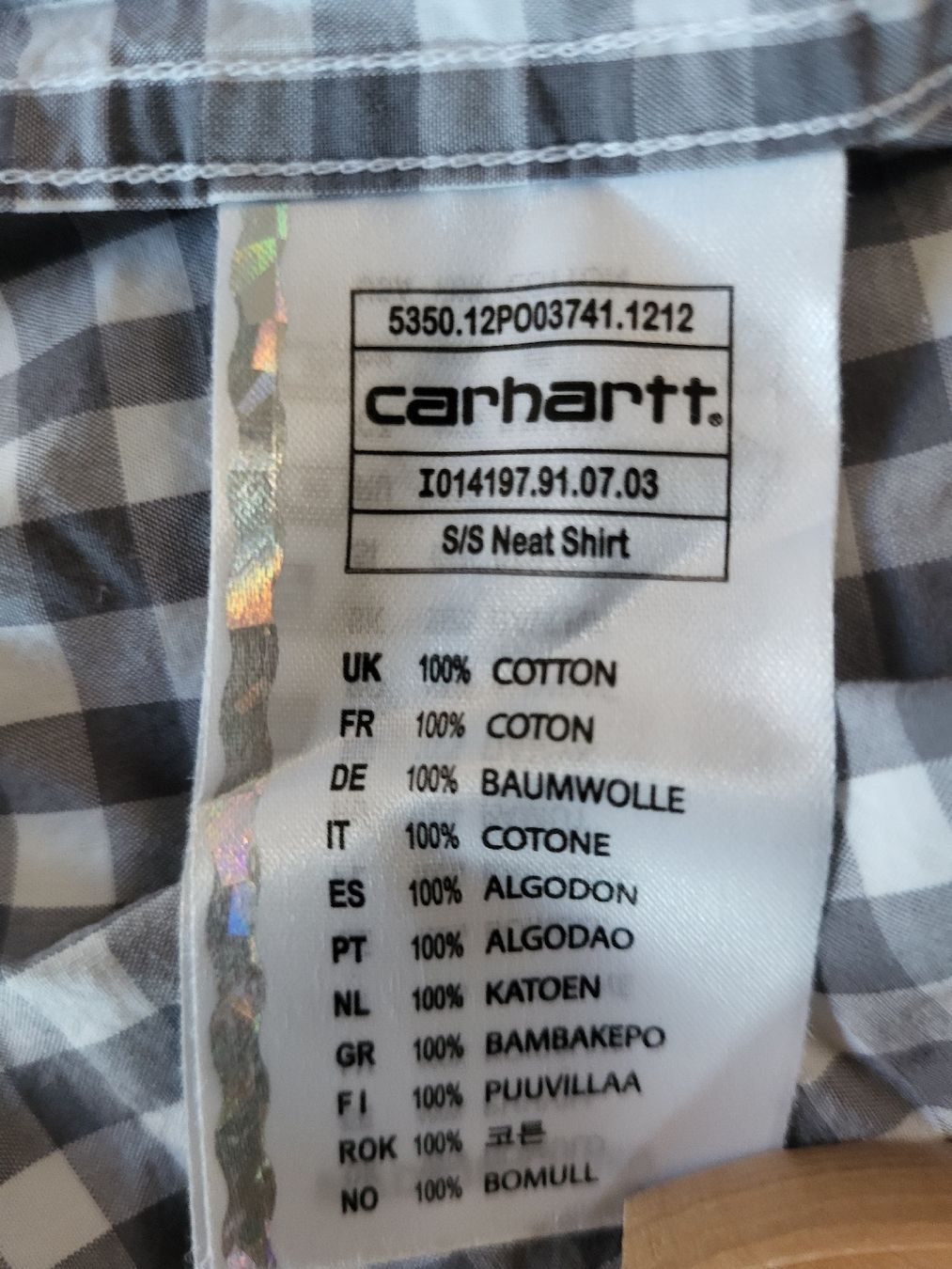 Carhartt Chemises: Hemd, Carhartt, kurzarm – D'occasion à Zug par Pixifly 3
