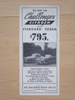 Citroen Traction / Renault 1940 - Prospekt USA - E035