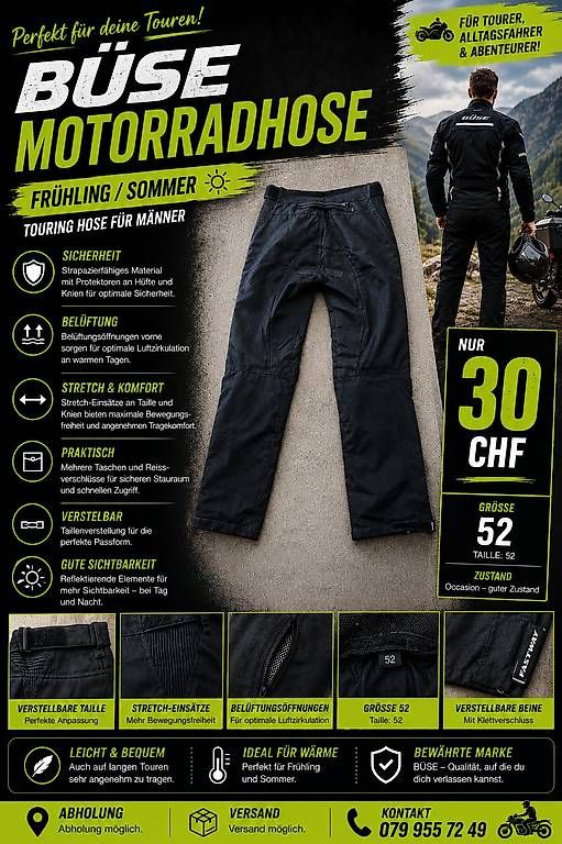 Pantaloni: Motorradhose – Usato da Rothrist venduto da don-pantallon
