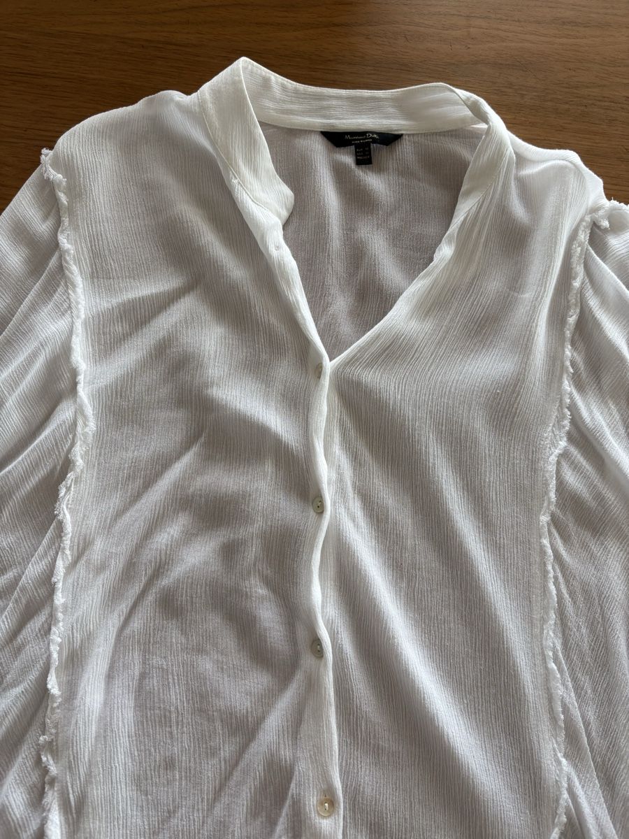 Massimo Dutti Camicette: Massimo Dutti Bluse weiss / XS – Usato da Zug venduto da bia_v6gf 1