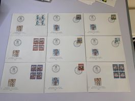 9 Stück Ersttagsbrief (81)