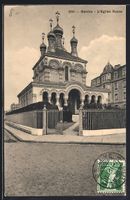 AK Genève, L'Eglise Russe, 1911