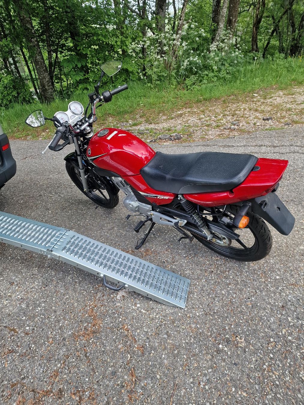 Route: Yamaha YBR 125 – D'occasion à Vallorbe par ajm_9wxg 2