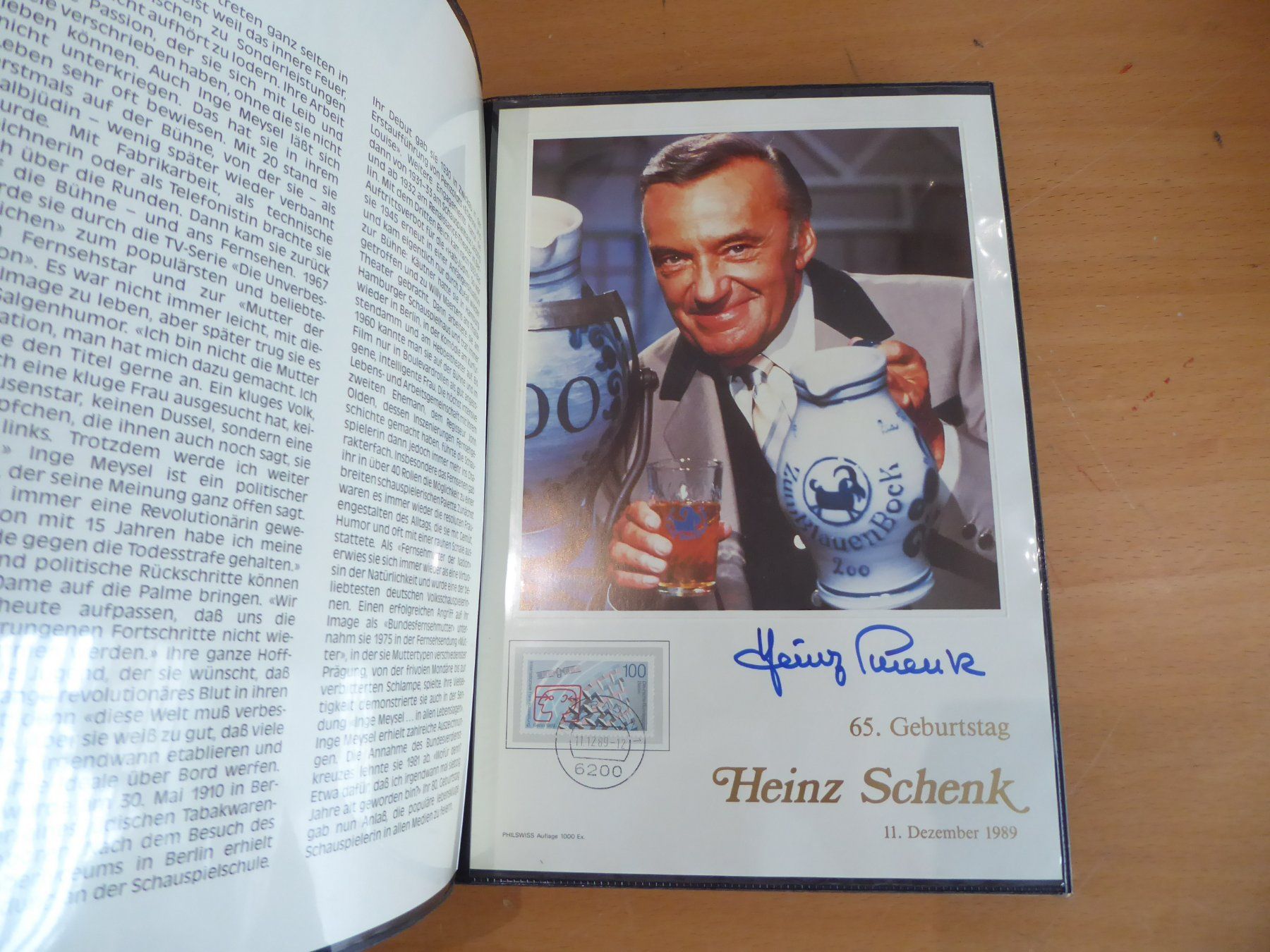 Alle Briefmarken: TOP Album mit 30 Autogramm Karten – Gebraucht aus Rothrist von swisstools 7