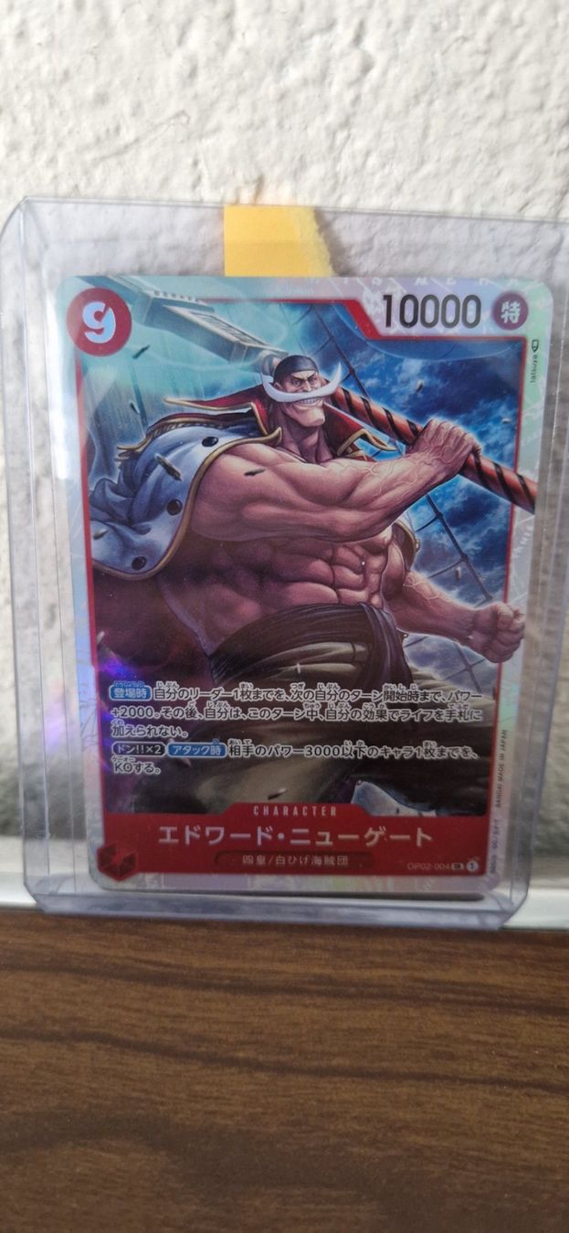 Giochi: One Piece TCG Edward Newgate OP02-004 – Usato da Steffisburg venduto da exoduz88