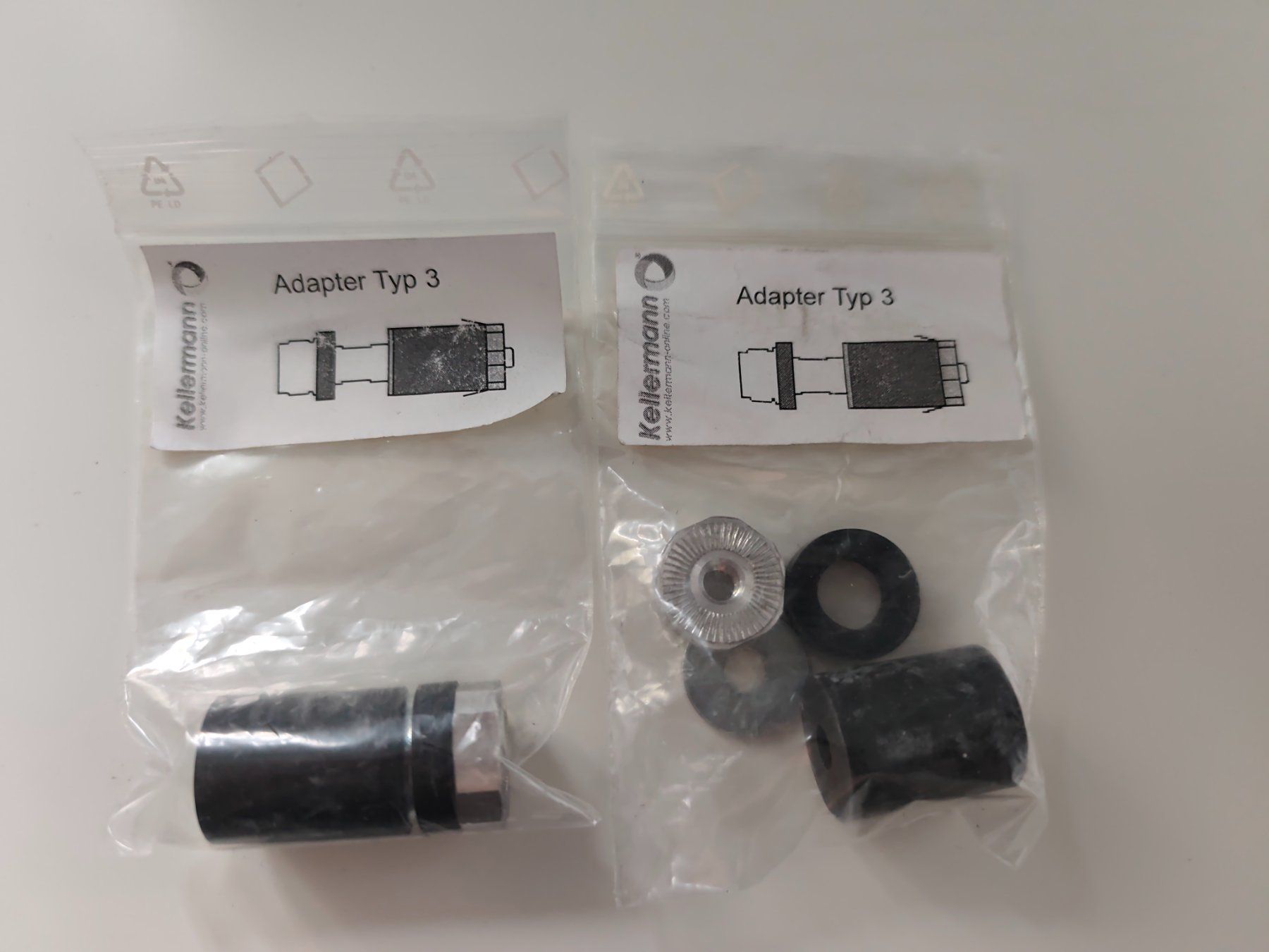 Tutti i ricambio per moto: Gummiadaptersets für Kellermann Blinker Typ1 und Typ3 – Nuovo e nell'imballaggio originale da Berikon venduto da Bulle 1