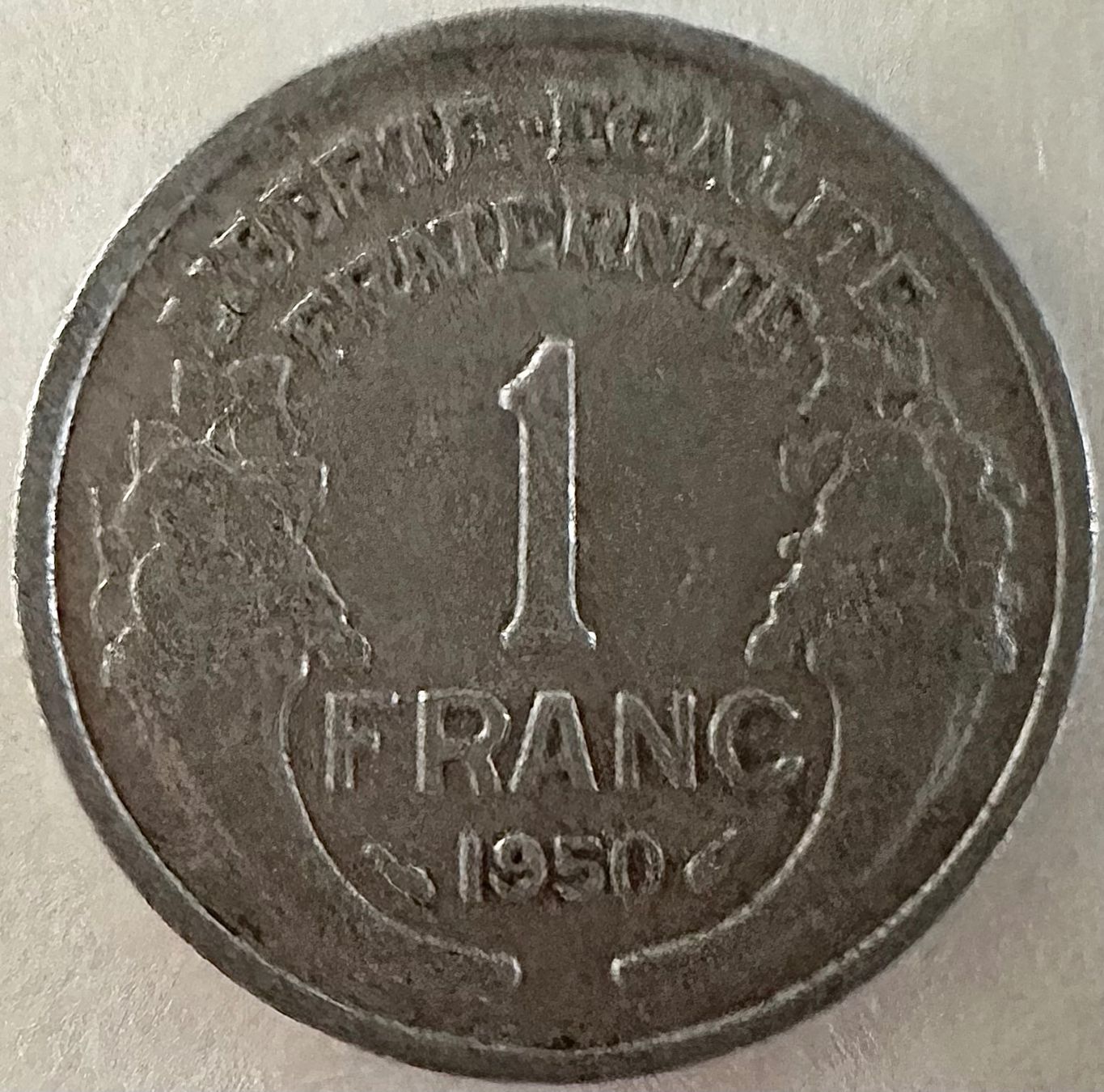 Toutes les monnaies: 1 Französische Franc – D'occasion à Otelfingen par Jupi07 3