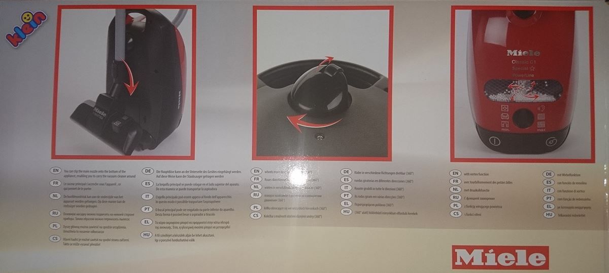 Spielzeuge: Miele Spielzeug Staubsauger von KLEIN – Neu und originalverpackt aus Wettingen von Swala 3