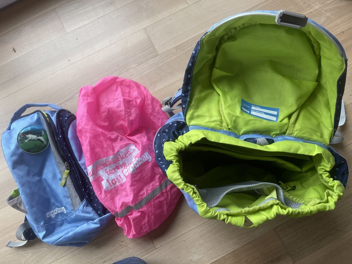 Borse & Zaini: Ergopack Schulranzen-Set Schulthek ergonomisch blau Mädchen – Usato da Oberwil-Lieli venduto da 2carin 2