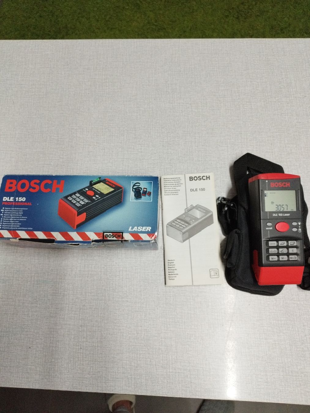 Bosch Misurare: Telemetro Laser Bosch DLE 150 - Misurazioni Precise! – Usato da Rovio venduto da pip_y76x