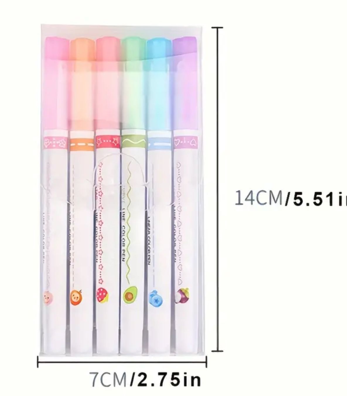 Penna & Evidenziatori: 6x Rollstempel- Stift für tolle Effekte – Nuovo e nell'imballaggio originale da Frenkendorf venduto da jazzplatten 2