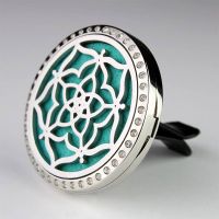 Diffusor - Venusblume - Edelstahl Ø 3,8 cm mit Strass