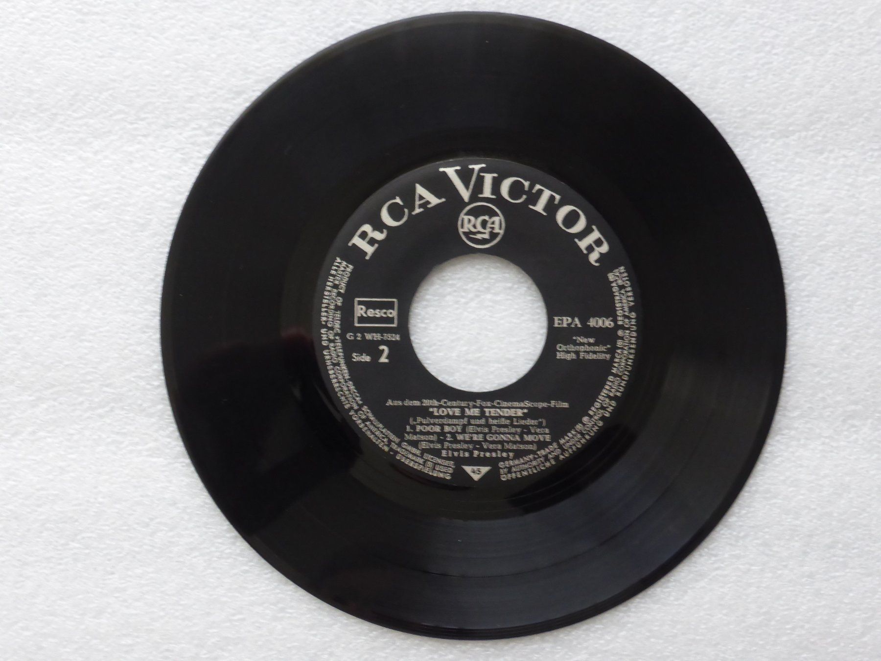 Dischi in vinile: Vinyl Single   EP   ELVIS PRESLEY – Usato da Küssnacht am Rigi venduto da Mondkinder 2