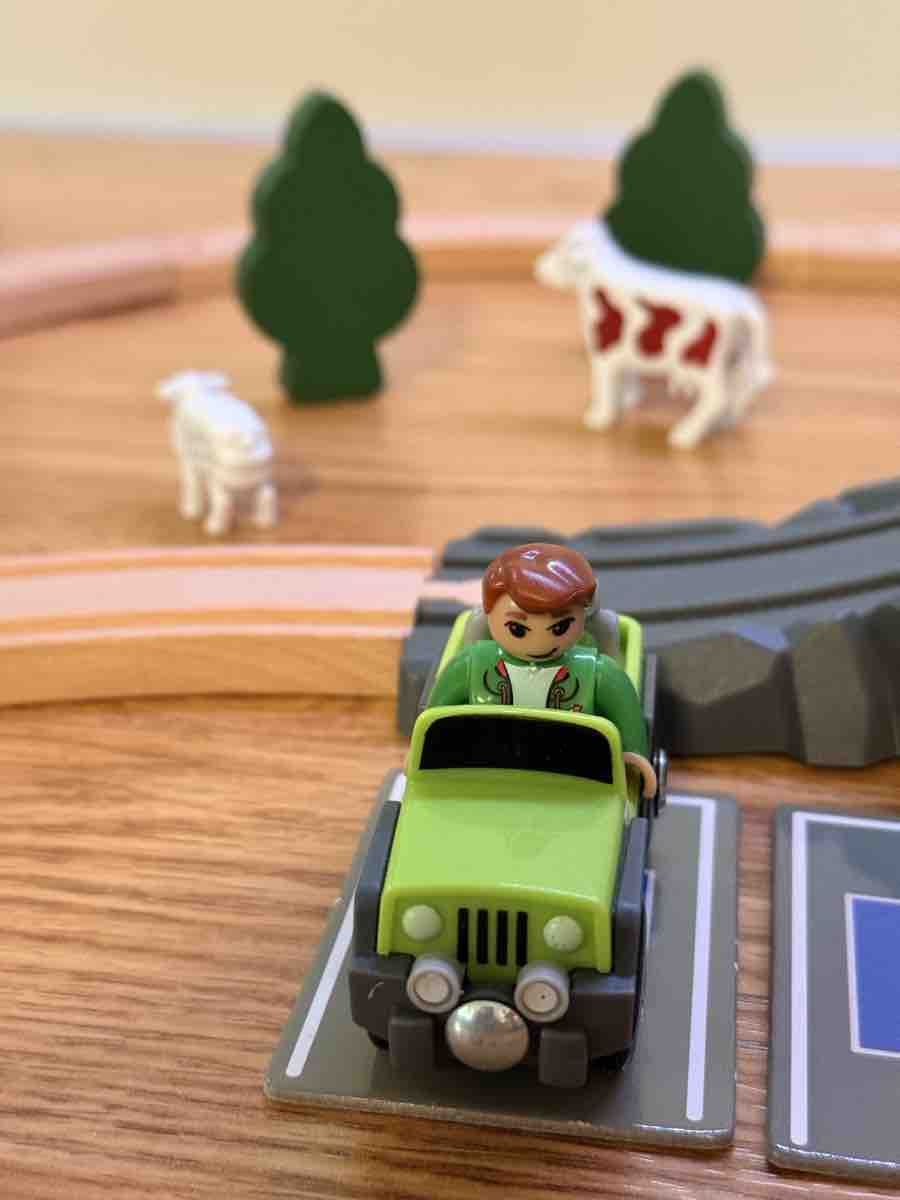Lidl Spielzeuge: Playtive Junior Eisenbahn Holz Set – Gebraucht aus Rotkreuz von ZG6343 5