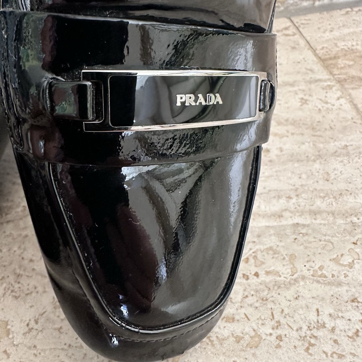 Prada Damenschuhe: PRADA Loafer Lack black Gr. 37.5 – Neu (gemäss Beschreibung) aus Liestal von bro_sh5v 3