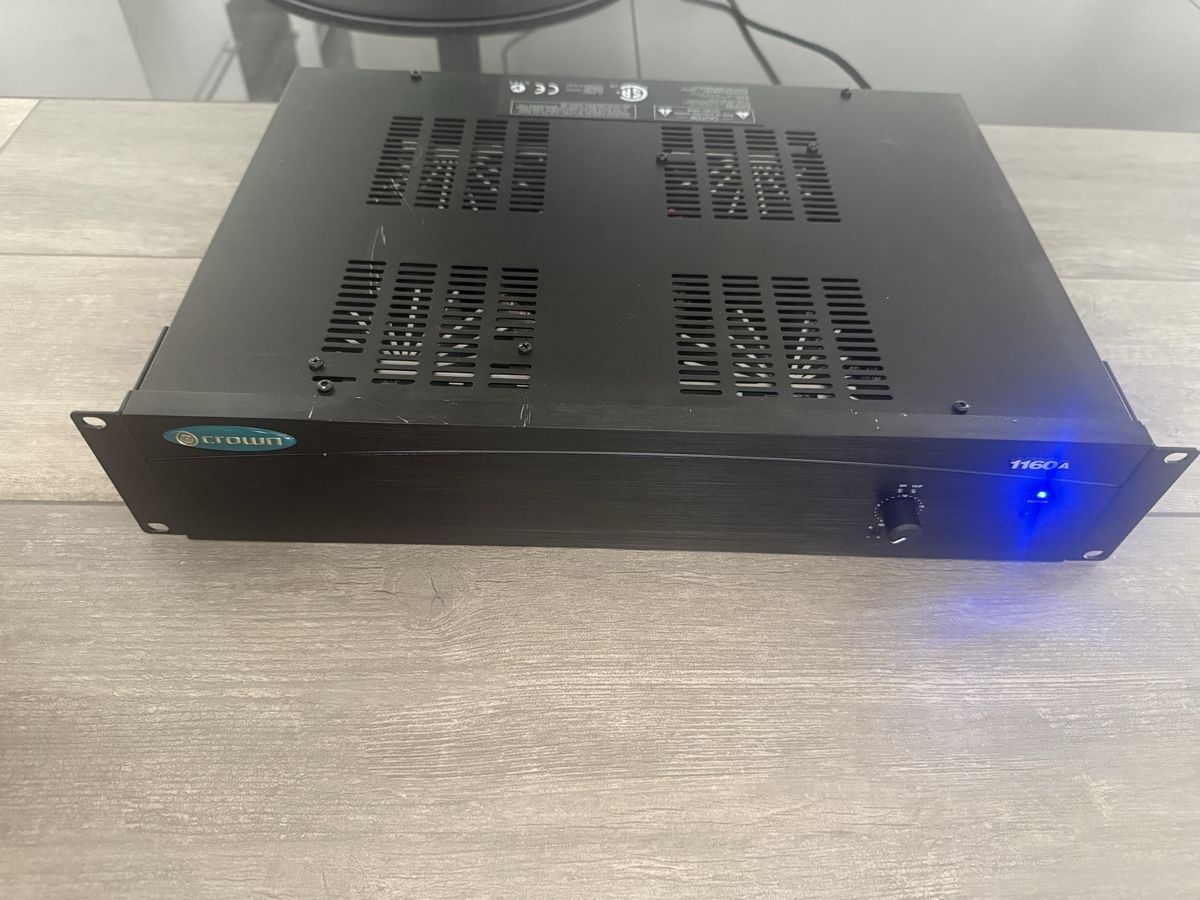 Amplificatori: Crown 1160A Endstufe – Usato da Sirnach venduto da theitguy8370
