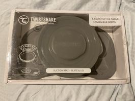 Twistshake Set  NEU( Teller, Besteck, Becher,Beutel, Löffel)