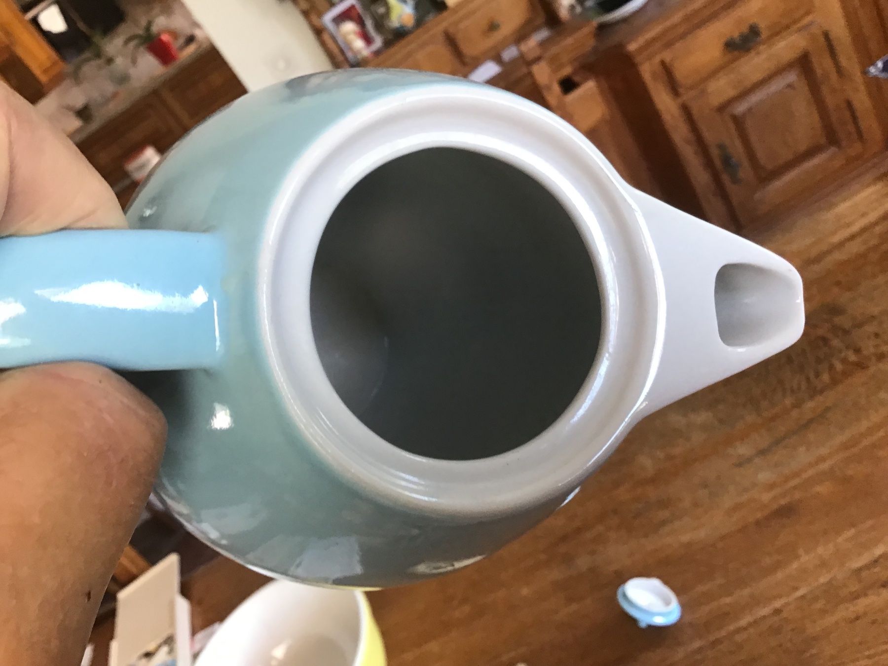 Rössler Teekannen: Pot théière Rössler bleu vintage – Gebraucht aus Fully von Ruby97 5