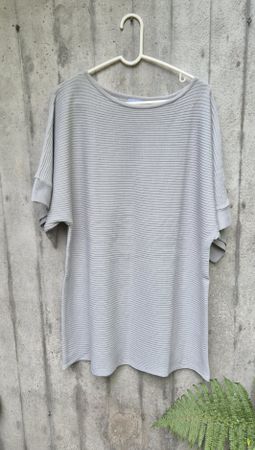 Strick Pullover Tunika Bleu Bonheur, Gr. 48