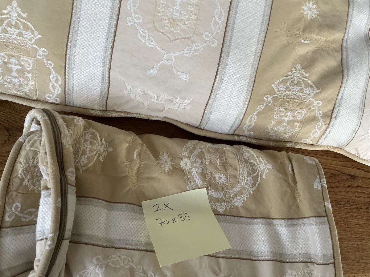 Tende: 2 edle Kissenbezüge / Rest Stoff – Usato da Muttenz venduto da Benet01 5