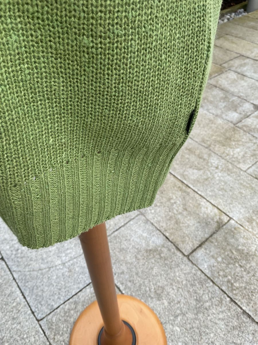 Maglioni & Felpe: Kurz Arm Linen/Cotton Strick Pullover L Lindengrün – Nuovo (secondo la descrizione) da Wil ZH venduto da RiccardaWegmann 7