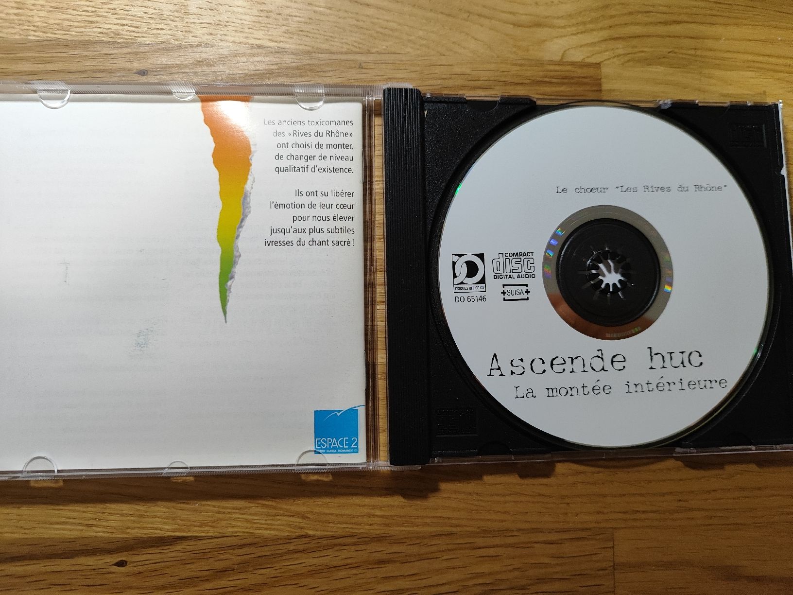 CD: CD Ascende Huc - La montée intérieure – Usato da Vétroz venduto da mrcl01 1